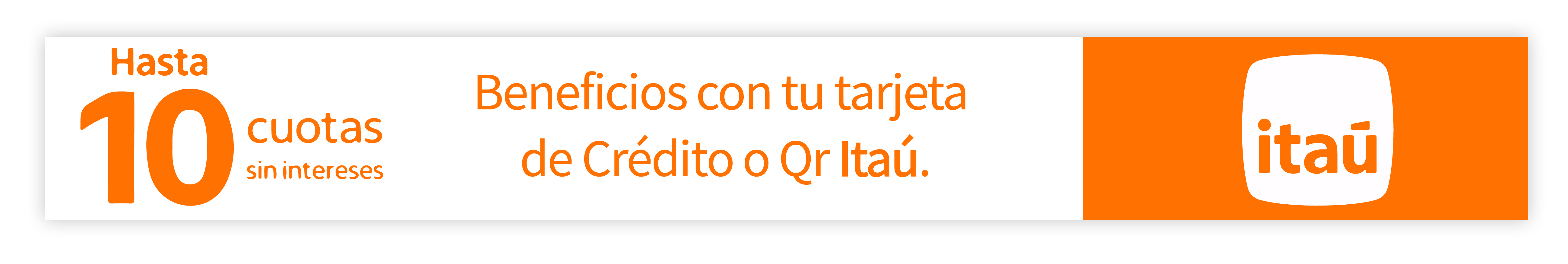 Beneficios comprando con tus tarjetas de crédito ITAU